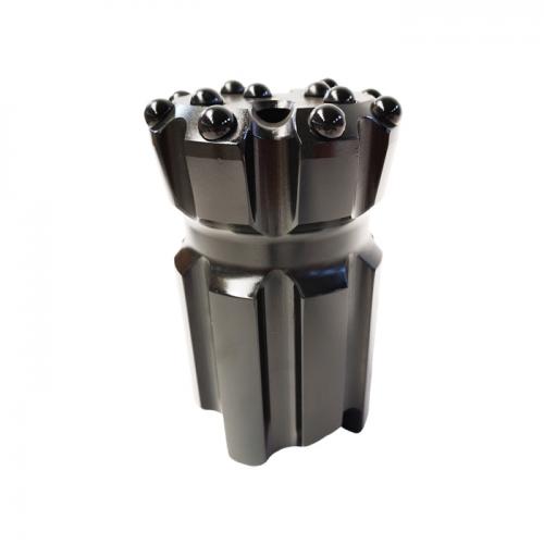 T38-T45 /T38-76mm/T45-89mm/embouts de bouton de marteau supérieur filetés pour la dérive et le creusement de tunnels