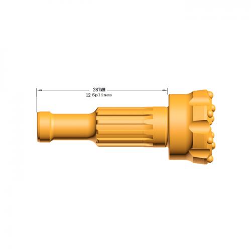 M50-138mm/M50-146mm/M50-152mm/M50-165/M50-178/M50-185mm bouton vers le bas des forets de trou 