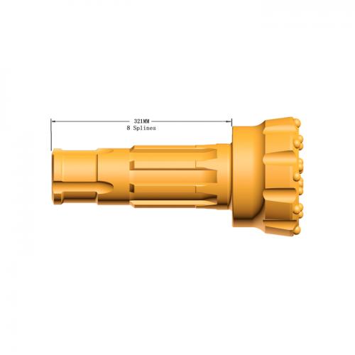 Trépan de forage SD10 DTH pour ingénieur en construction de manière rentable 