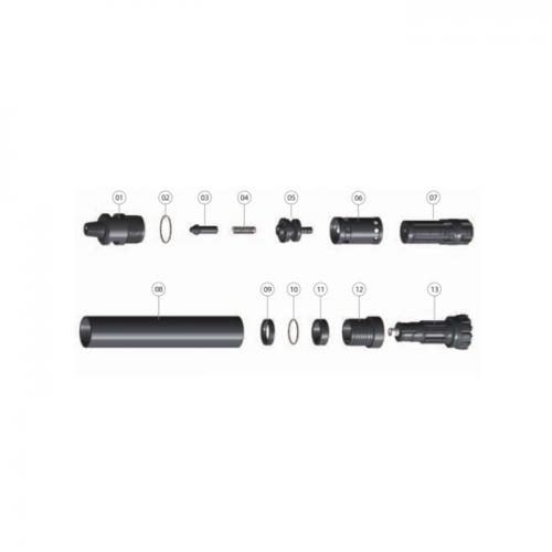 SD4/SD5/SD6/SD8/SD10/SD12 marteau fond de trou haute efficacité 