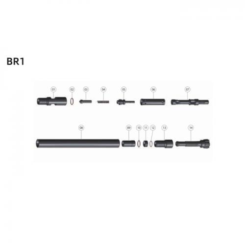 BR1/BR2/BR3 marteau/impacteur DTH moyen-faible